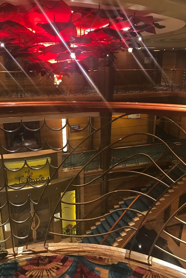 Navio do cruzeiro Disney Wonder