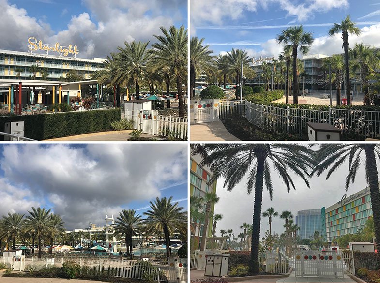 Hotel dentro da Universal