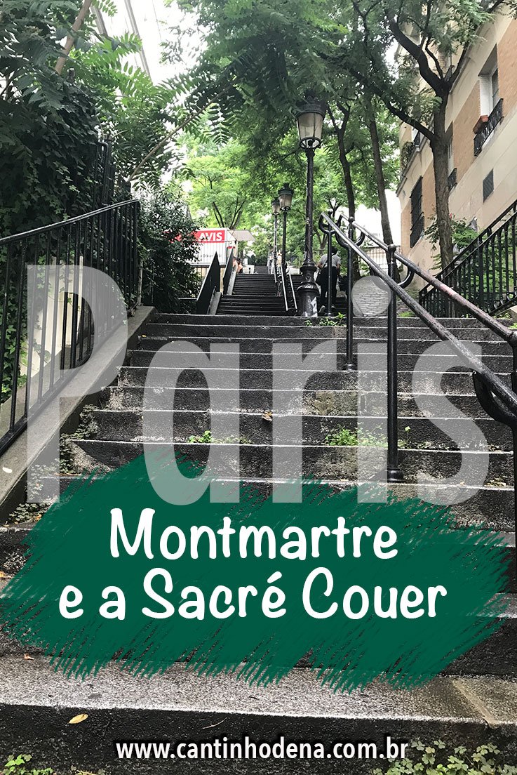 Sacré Couer e o Montmartre em Paris