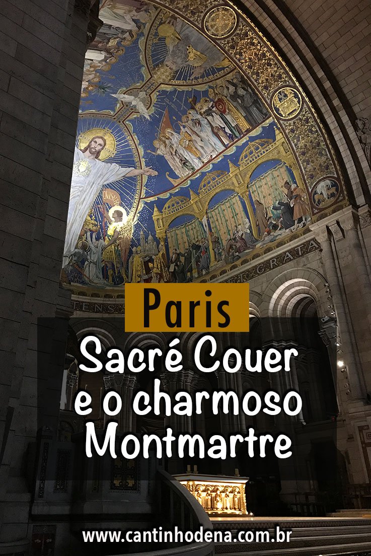 Sacré Couer e o Montmartre em Paris