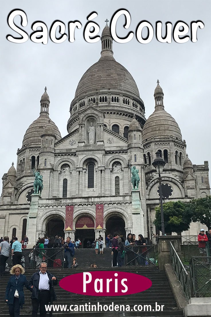 Sacré Couer e o Montmartre em Paris