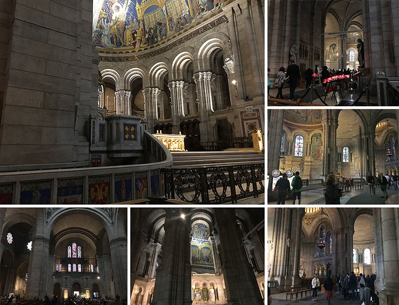 Interior da Sacré Couer