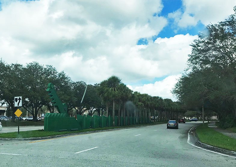 Entrada do Sawgrass Mills em Fort Lauderdale
