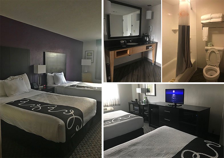 Quarto do hotel próximo ao Sawgrass