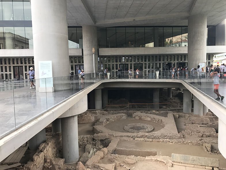Museu da Acrópole em Atenas