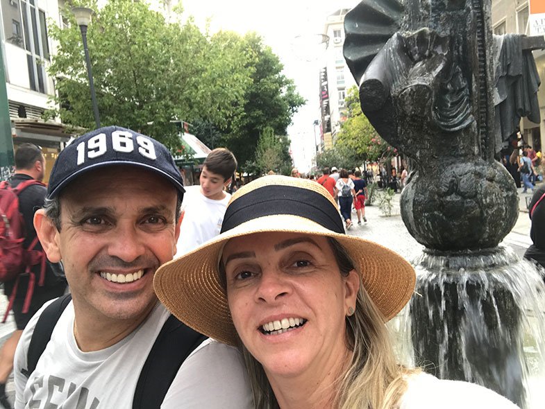 Praça Sintagma em Atenas