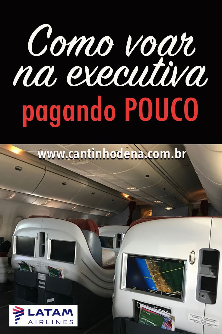 Como pagar pouco pra viajar na classe executiva