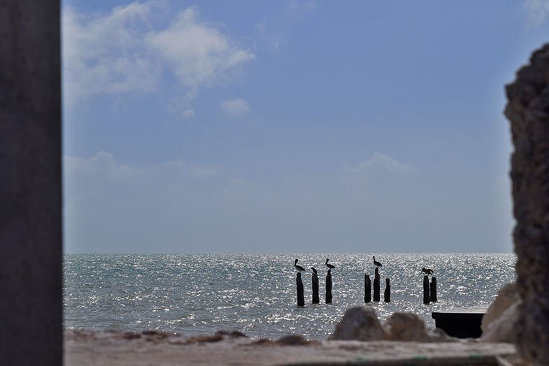 Praia em Key West