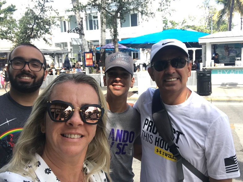 Parada do Cruzeiro Disney Wonde em Key West
