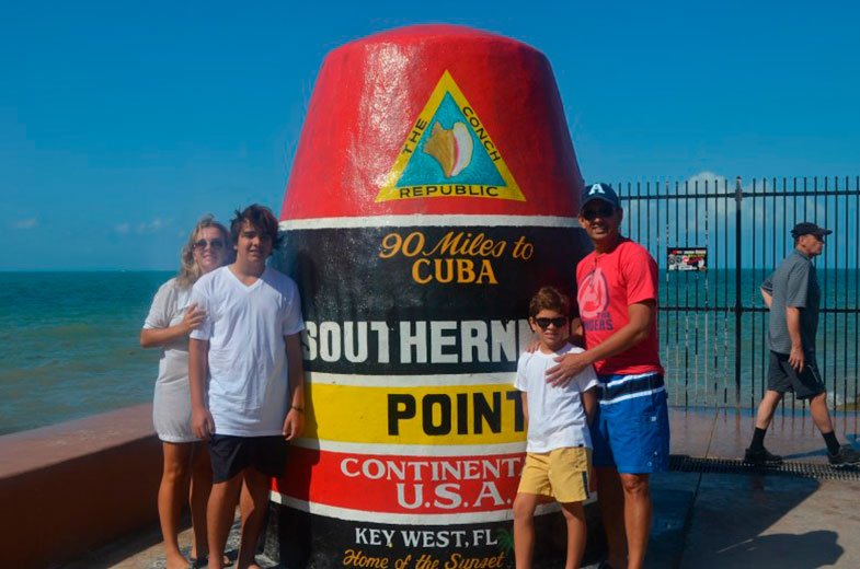 Southernmost Point em Key West