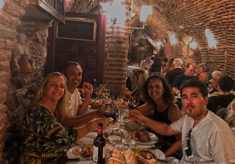 Jantar do El Botin em Madrid