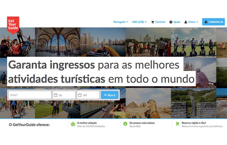 Como comprar ingressos antecipadamente