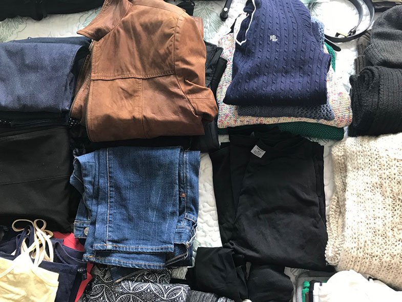 Como arrumar uma mala de inverno compacta