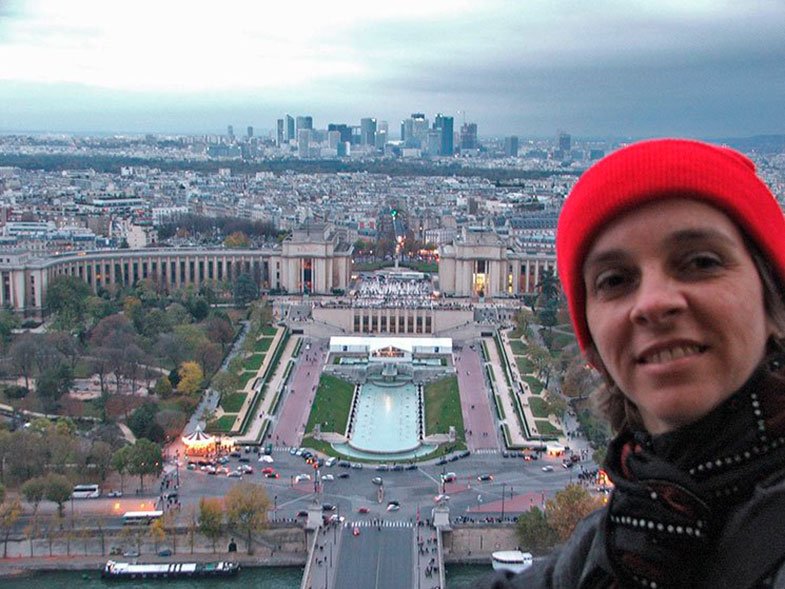 Trocadero visto do alto da Torre Eiffel