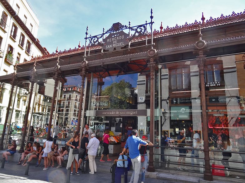 Mercado de San Miguel em Madrid