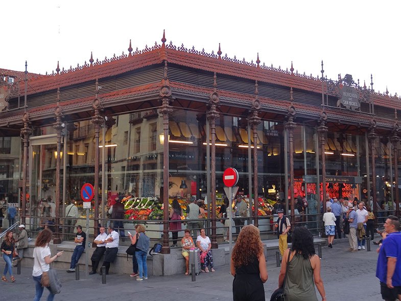 Mercado de San Miguel em Madrid