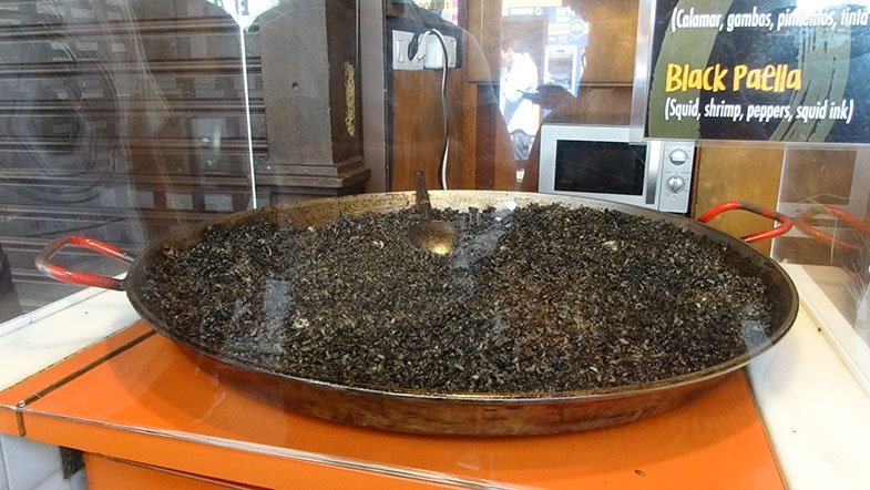 Paella no Mercado de San Miguel