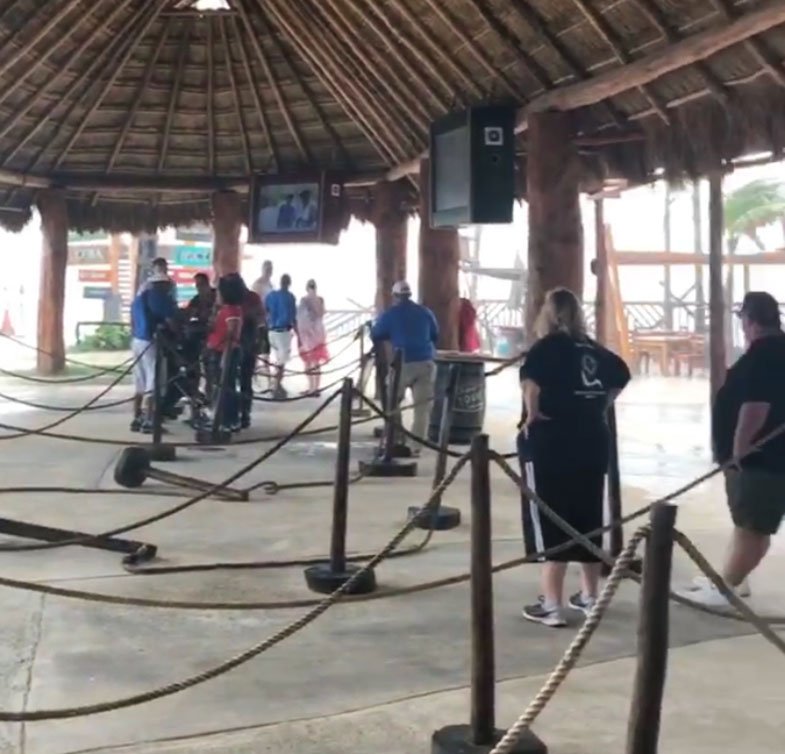 Passeio foi cancelado em Costa Maya
