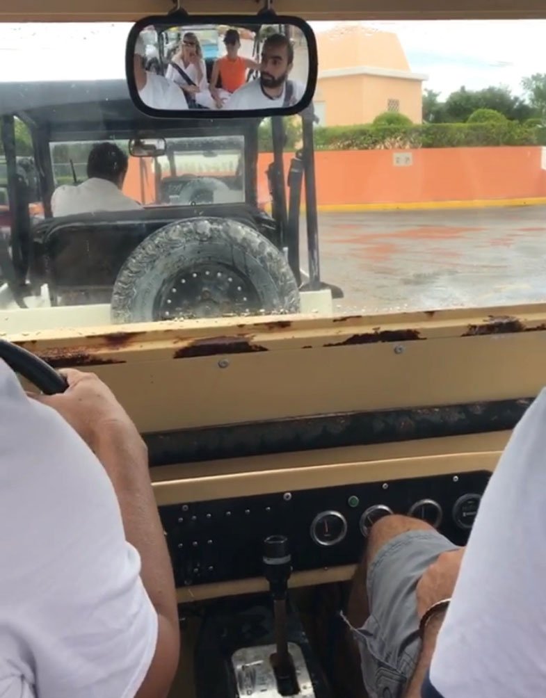 Passeio foi cancelado por questões climáticas