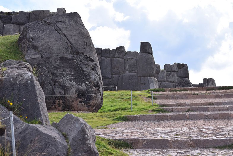 Sacasayhuaman em Cusco no Peru