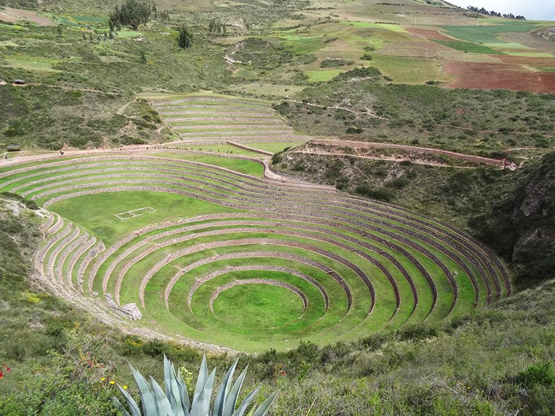 Moray numa viagem para o Peru