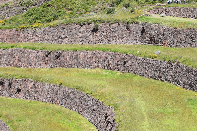 Pisac no Vale Sagrado no Peru