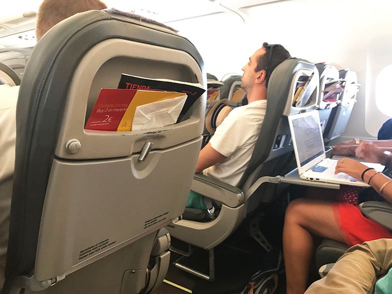 Como é voar com Iberia na Europa