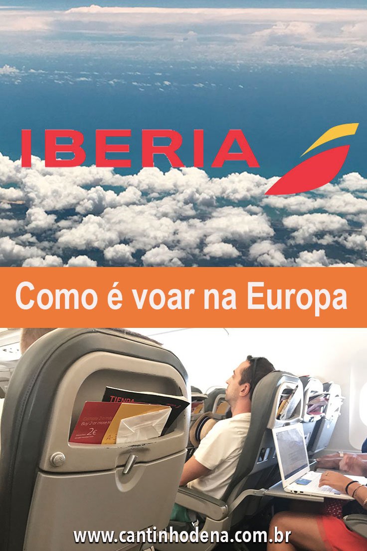Como é voar com a iberia na Europa
