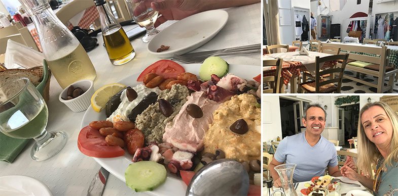 Culinária grega em Mykonos