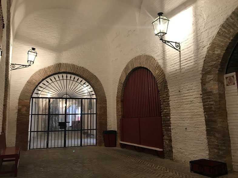 Interior da Plaza de Toros