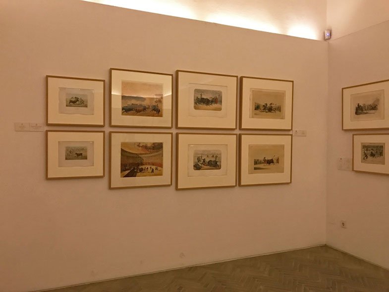 Sala de Estampas da Plaza de Toros de Sevilha