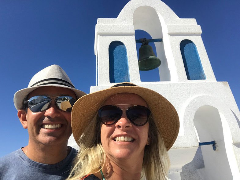 Igrejas em Oia Santorini
