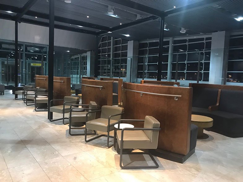 Sala VIP da Latam em Guarulhos