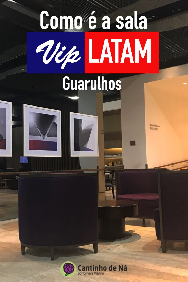 Como é a sala VIP da Latam