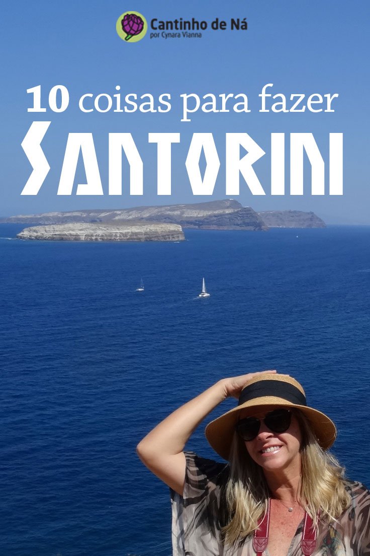 As maravilhas de Santorini