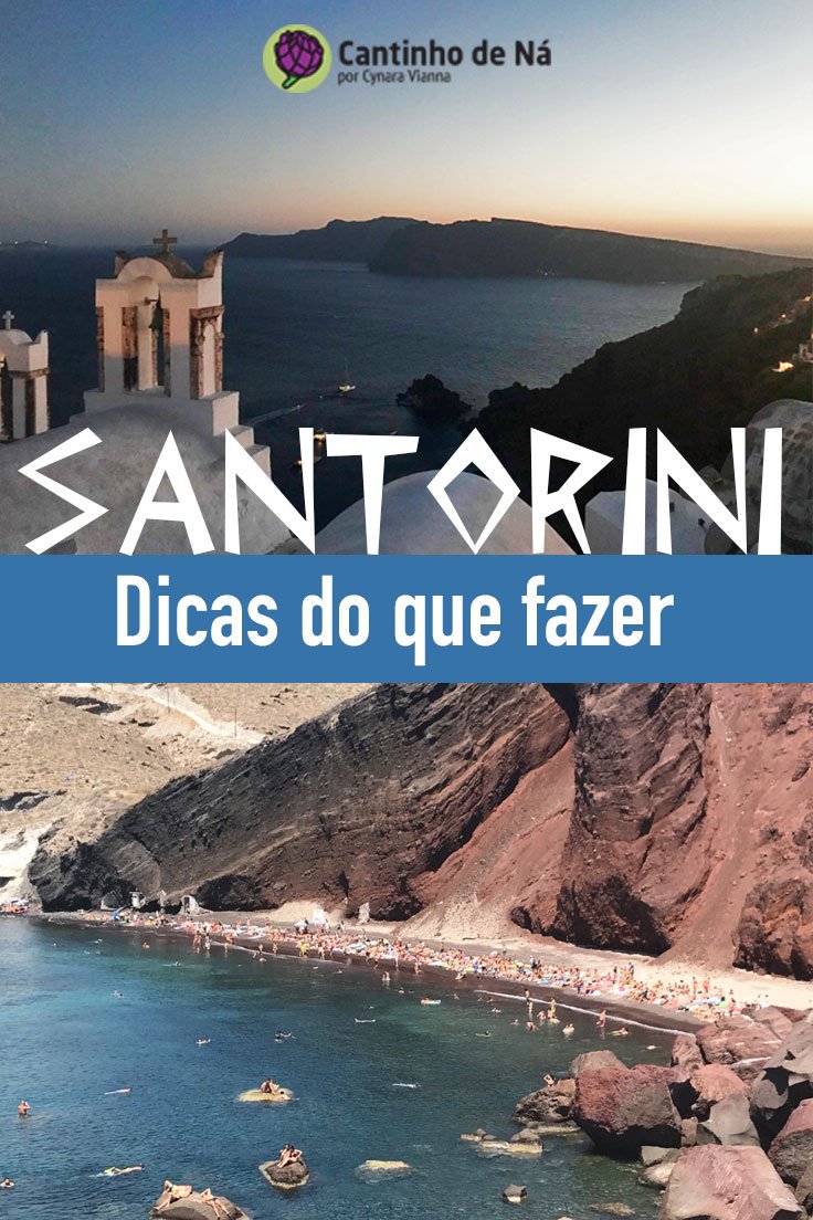 O que fazer em Santorini
