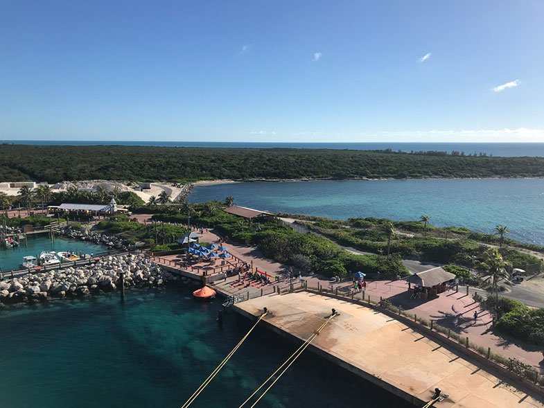 Castaway Cay nas Bahamas