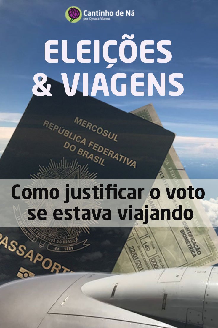 Como justificar o voto de estava viajando nas eleições