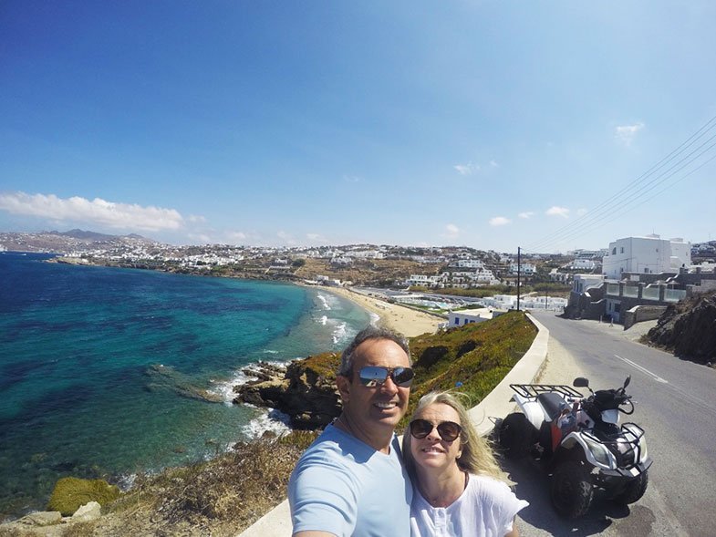 Aluguel quadriciclo em Mykonos