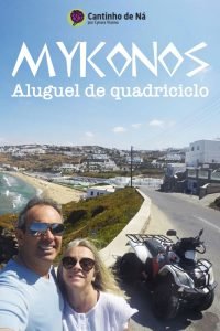 Como é alugar um quadriciclo em Mykonos