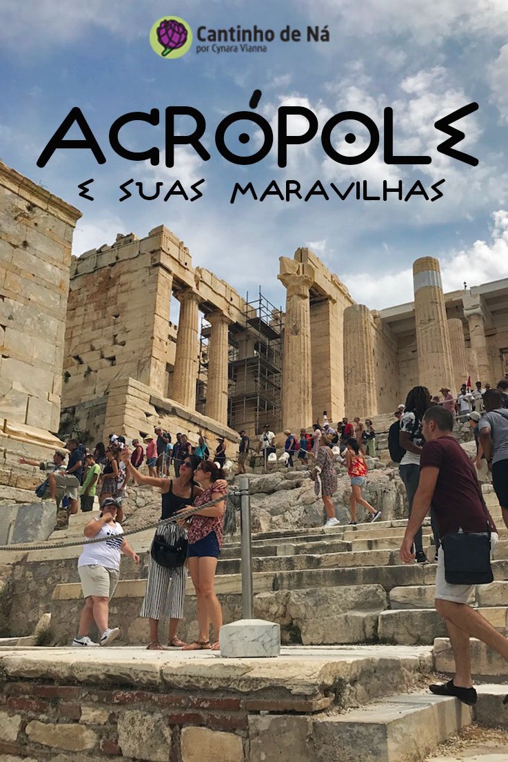 Como é a visita à Acrópole
