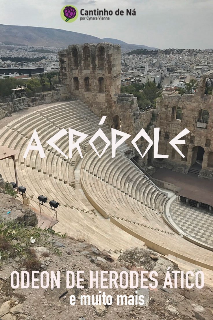 Visita à Acrópole de Atenas