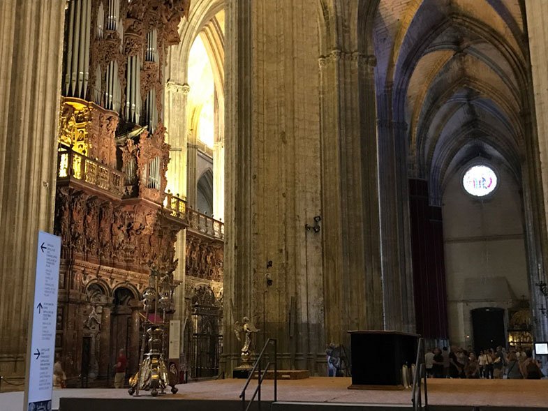 Interior da Catedral de Sevilha