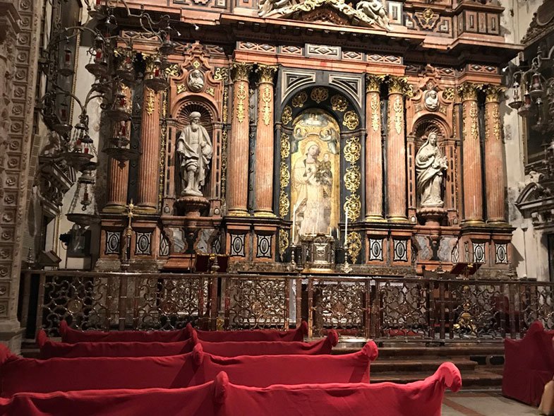 Capela de Santo Antonio na Catedral de Sevilha