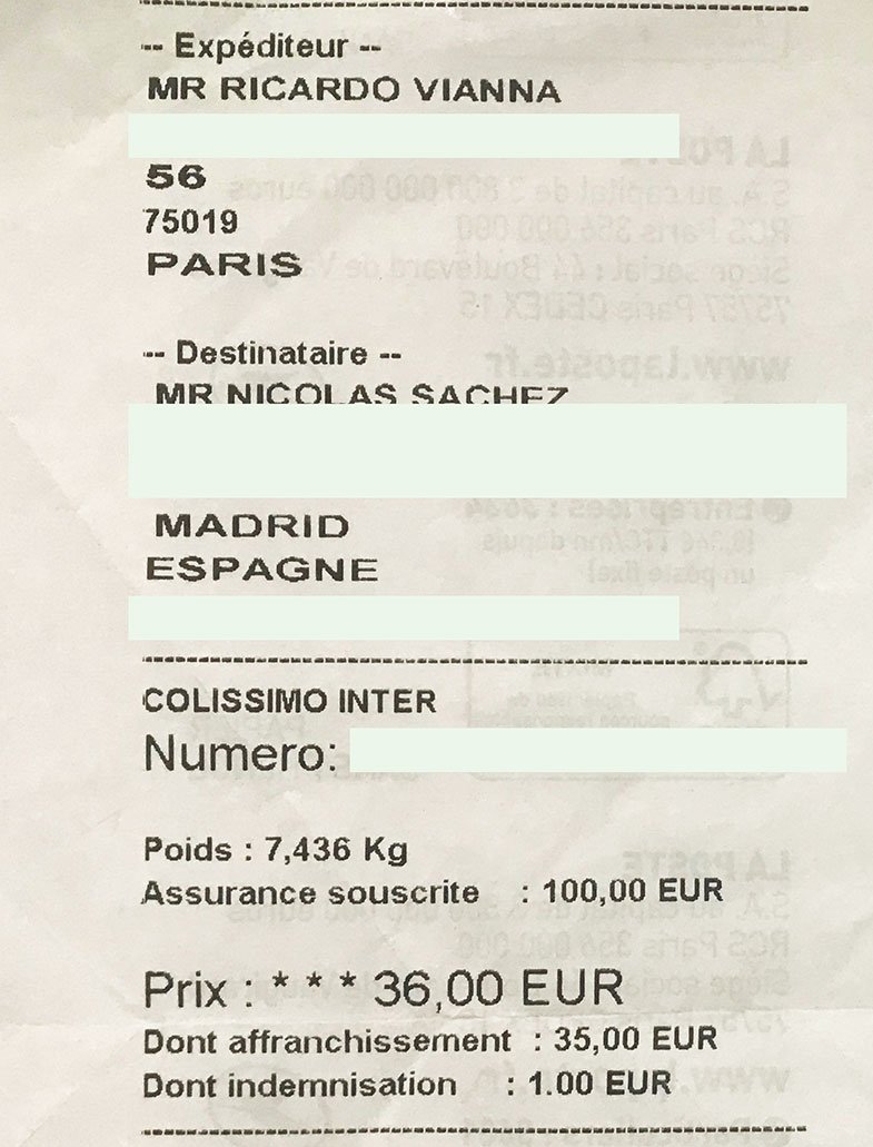 Como enviar pacotes entre países na Europa