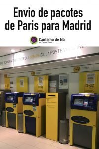 Como enviar pacotes entre países na Europa