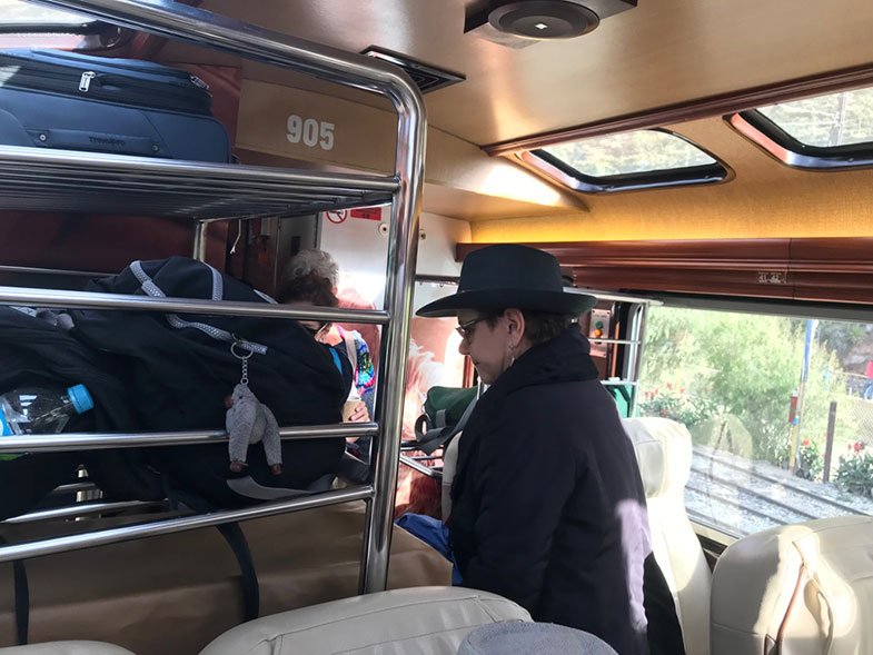 Trem para Machu Picchu