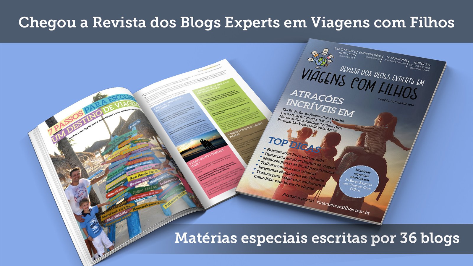 Revista Viagens com Filhos