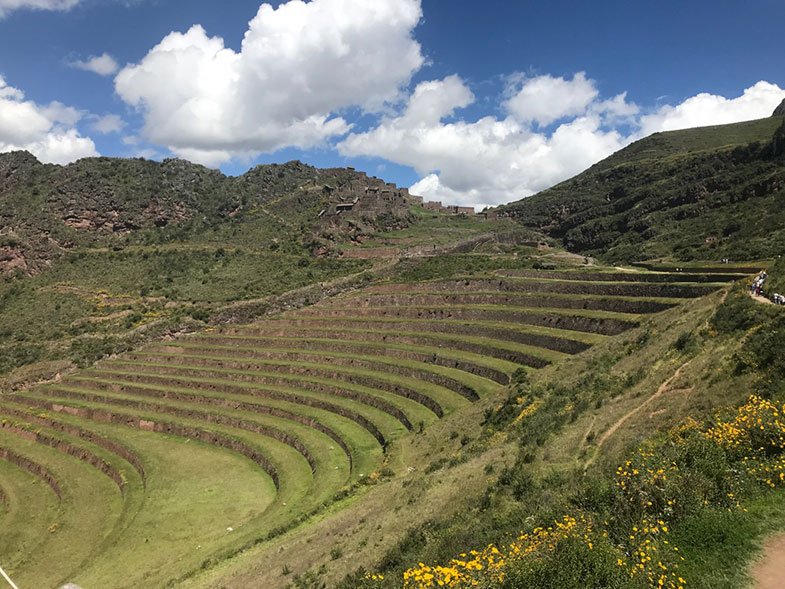 Vista de Pisaq no Vale Sagrado
