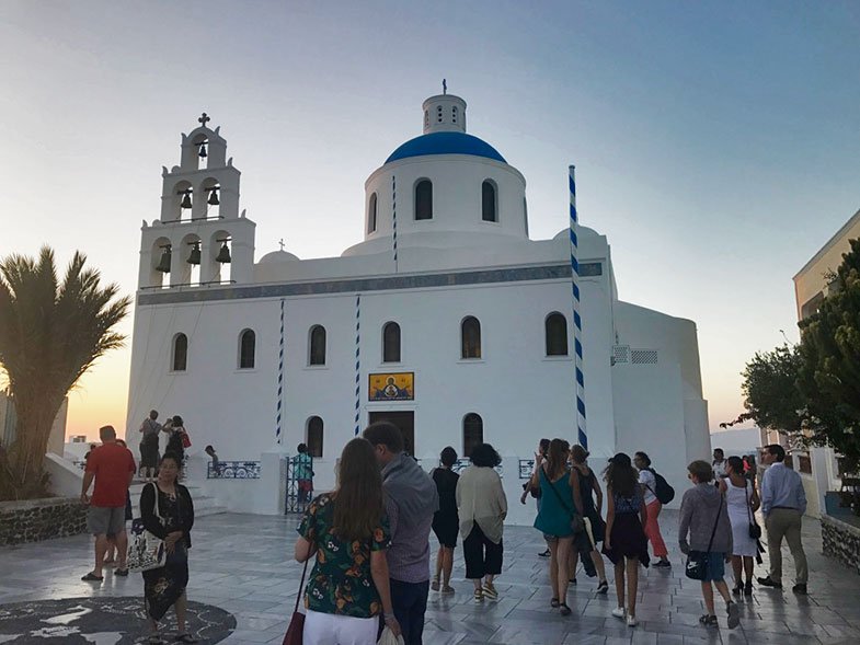 Pelas ruas de Oia